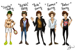 prettymuchjustsomestuff:  Harry has so many