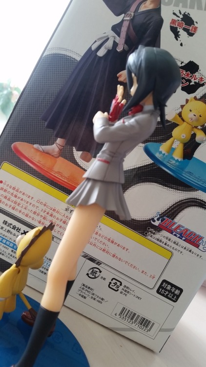 eyzmaster: Rukia joins the fight! A quite leggy figure. Kon approves.  dem panties too ;9
