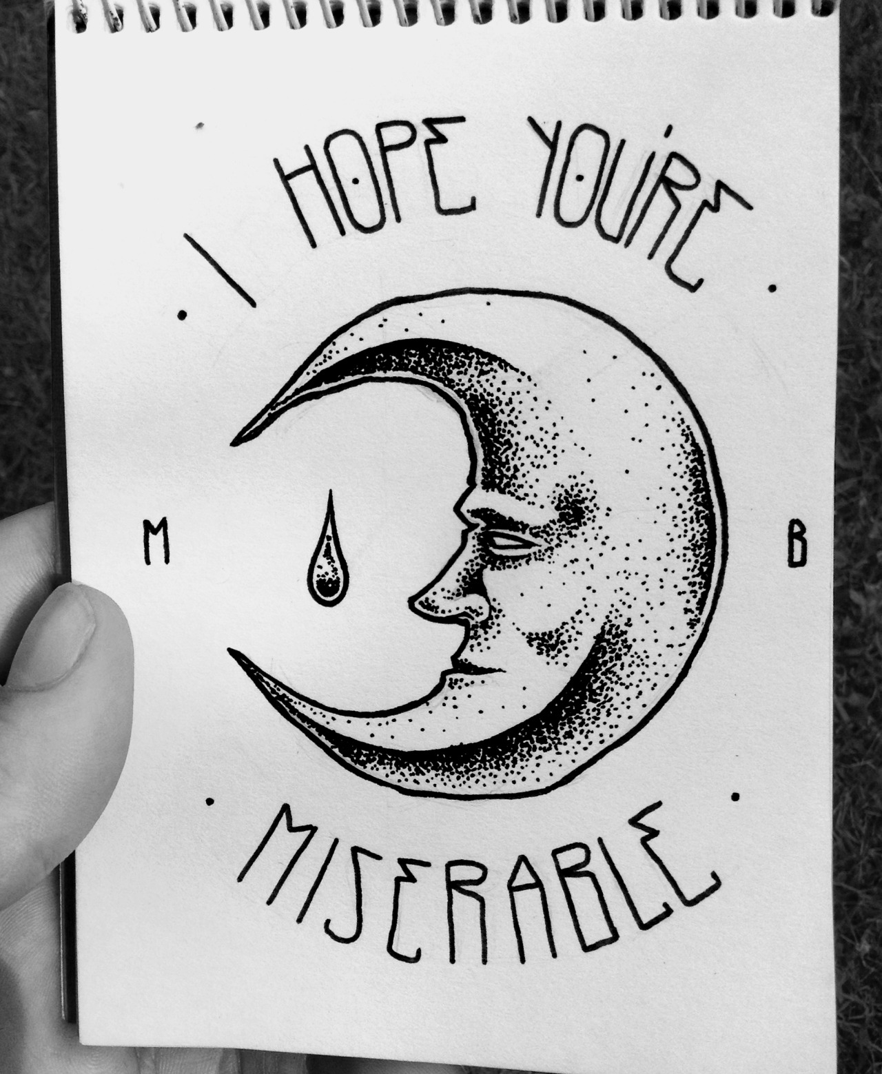 mooseplot:  mooseblood - i hope you’re miserable || i don’t, but this feels so