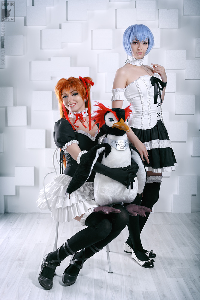 Black and white trio by Ryoko-demon