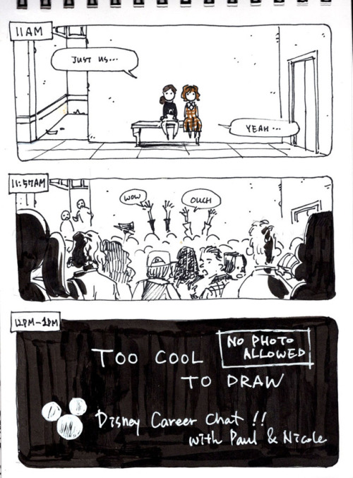 My first challenge to Hourly Comic Day.