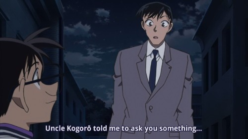 persistent-obsession: Conan has gotten so lazy about lying to Takagi.  It’s beautiful. &n