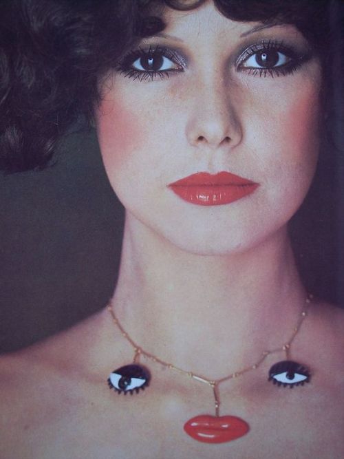 pet-grief: Surrealist necklace by Niki de Saint Phalle/Vogue Italia, 1974, Archive A Battista
