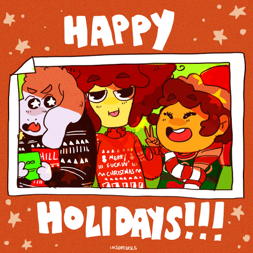 insertdisc5:happy holidays everyone