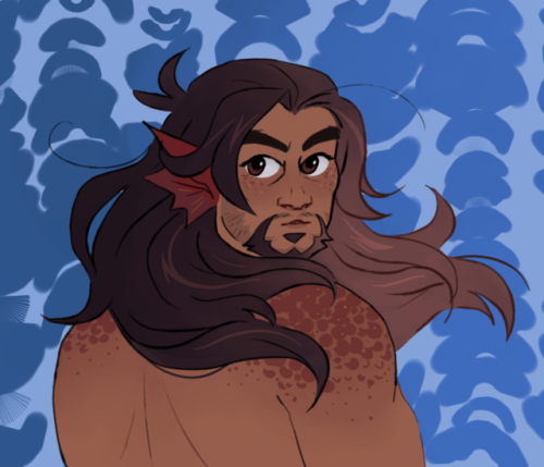 glysaturn:merman mccree with long hairactually hear me out. any mccree with long hair. yeah