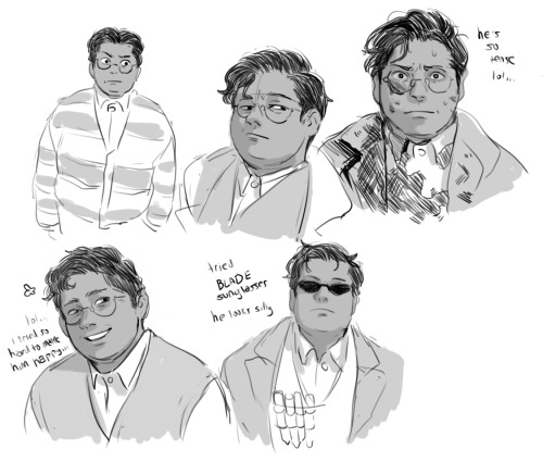 yet more doodles of wwdits guillermo