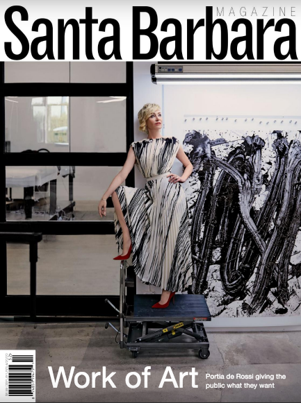 2020 Santa Barbara Magazine | Portia de Rossi (General Public Art)“We are so happy to share ou