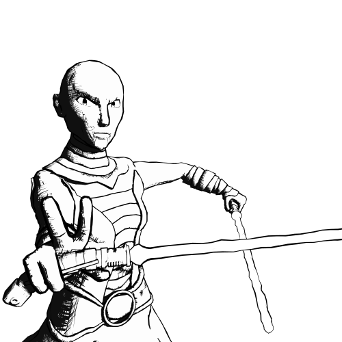 Some more Asajj Ventress. Might paint this one later.