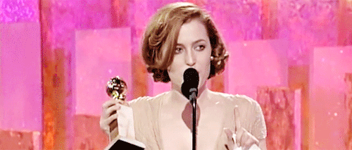 qilliananderson:Gillian Anderson, best actress in a leading role - drama series for ’The X-Files’ on