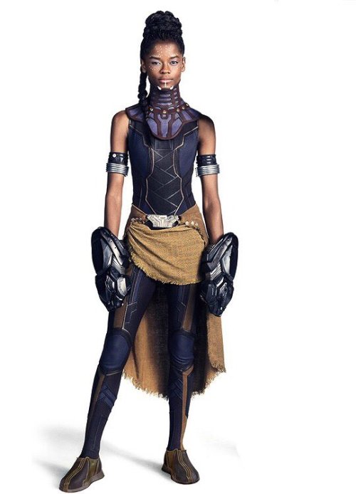 accras:Black Panther’s Okoye, Queen Mother Ramonda and Shuri in Vanity Fair.