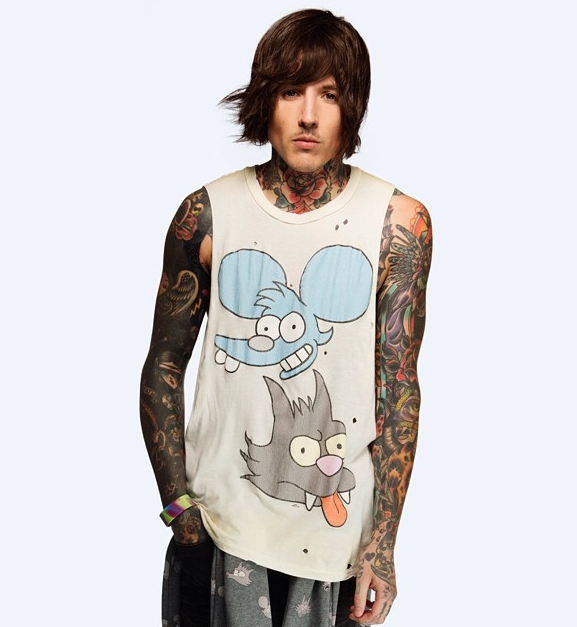 dont-bring-me-the-horizon:  Oli Sykes for Drop Dead 