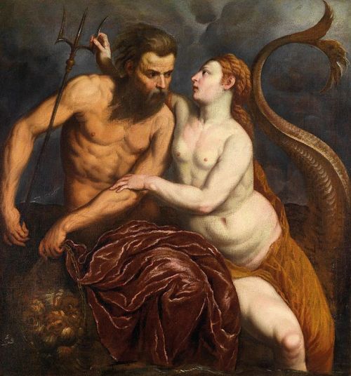 Neptune and Amphitrite by Paris Bordone, 1560