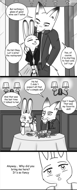 I’ll never leave you alone 3. By Master6ame02Third part of the comic commission by Master6am
