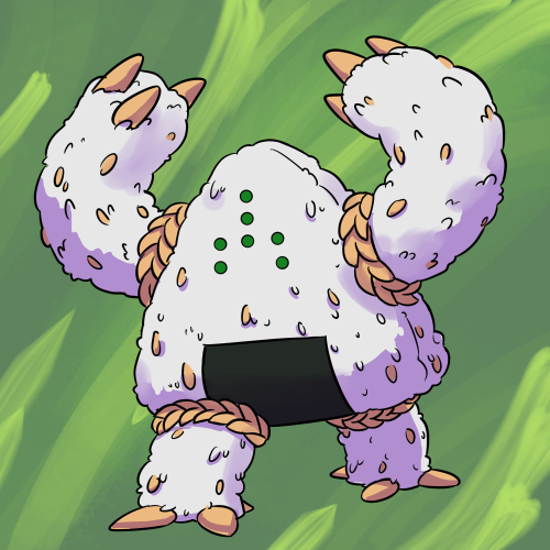 fakemon:titleknown:dimitrimorake:So my friend commissioned me (thanks again) AND had me do a DEEP cu