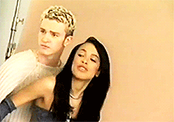wayblackwhen:  For ‘Teen People’ Magazine, 1999  Aaliyah. *Nsync.