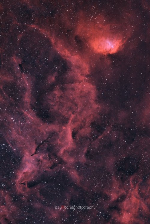 without-ado:  “The cosmos is all that is, or ever was, or ever will be.” —Carl Saganl Nebulae by Pau Roche 