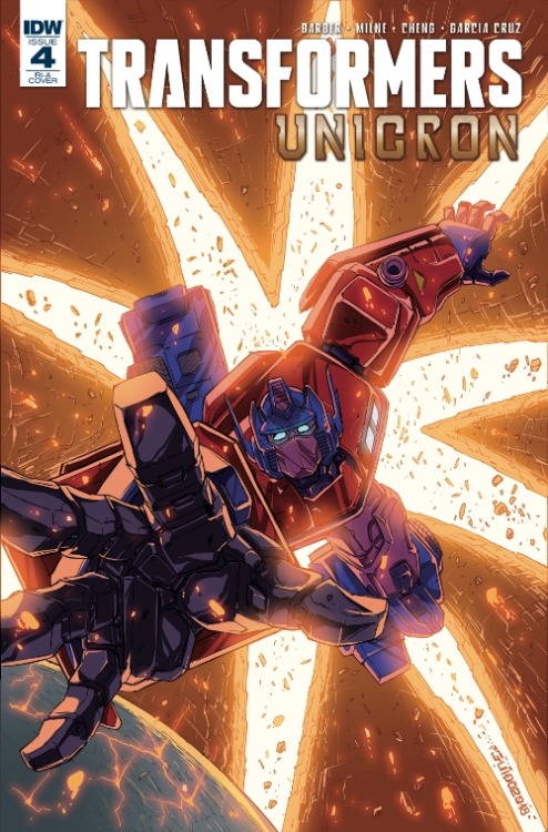 My retailer incentive cover for IDW Transformers - Unicron...