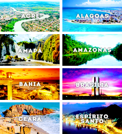 trackersjackers:  Brazil is beautiful too - inspired by this. 