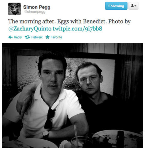 ashmoe92:  howimetunclecharlie:  Who remembers when Simon Pegg, Benedict Cumberbatch,