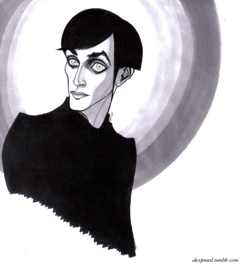 alexjmurd: Portrait of the inimitable Conrad Veidt, in all of his silent glory.