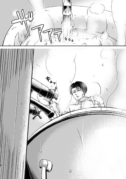 fuku-shuu:   New RivaMika doujinshi preview from ひむら  You know it’s gonna be good when there’s a bathtub involved…  Oops! I missed a page (And it’s the most beautiful one). 