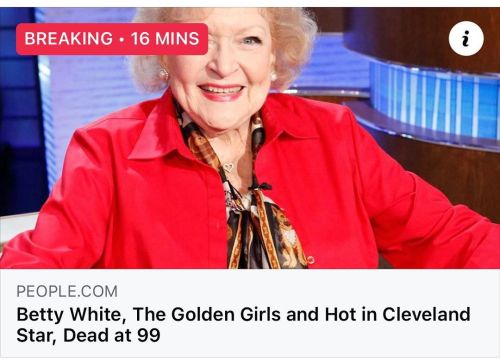 This year is ending badly #rip #bettywhite #newyearhttps://www.instagram.com/p/CYKM3zPPaUv/?utm_