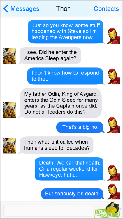 textsfromsuperheroes: Texts From Superheroes Facebook | Twitter | Patreon