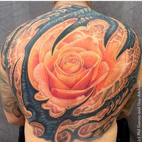tattooistartmag:  🏆 #Tattoo of the day Artists: Guy Aitchison & Phil Garcia Location: #USA Artist’s IG: @guyaitchisonart & @philgarcia805  #tattoos #ink #art #fineart  #artist #inspiration #tatuagem #tatuaje #tatuaggio #tatowierung #黥 #tatouage