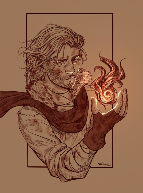 talexior:Inktober Day 12 - Caleb “Stay on task, Widogast!“ Caleb has always be