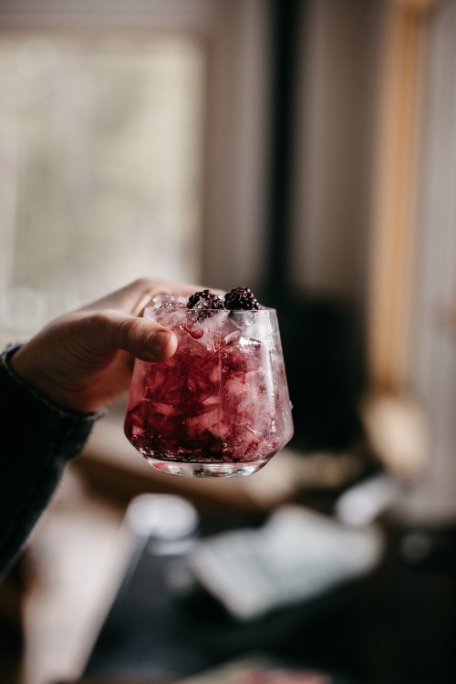 urbanoutfitters - We made a blackberry bramble cocktail and you...