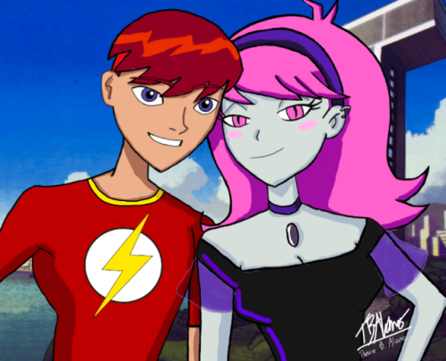 ririchanelric:Honestly one of my all time OTPs in Teen Titans.The others are RobStar, BBRae, CyBee a