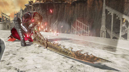 bandainamcous:Today’s CODE VEIN screenshots features Mido an enhanced Revenant searching for more power. We also have screenshots featuring Combo Drains and the weapons you’ll use to fight for survival! CODE VEIN will be available on the Xbox One,