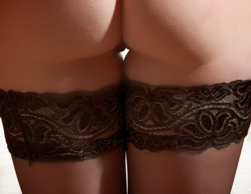 Women in nylons