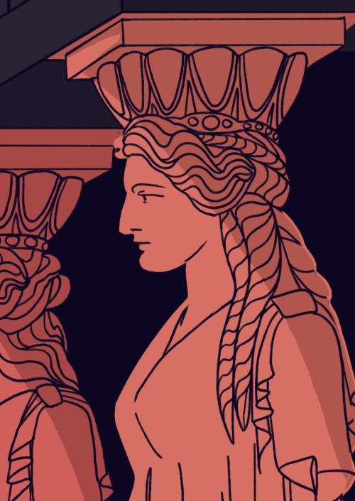 flaroh: Caryatids at dusk✨☆Merch Here☆