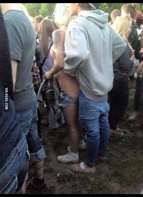 teenschicks: Not very discreet but still genius. Roskilde Festival 2015.. Read more…