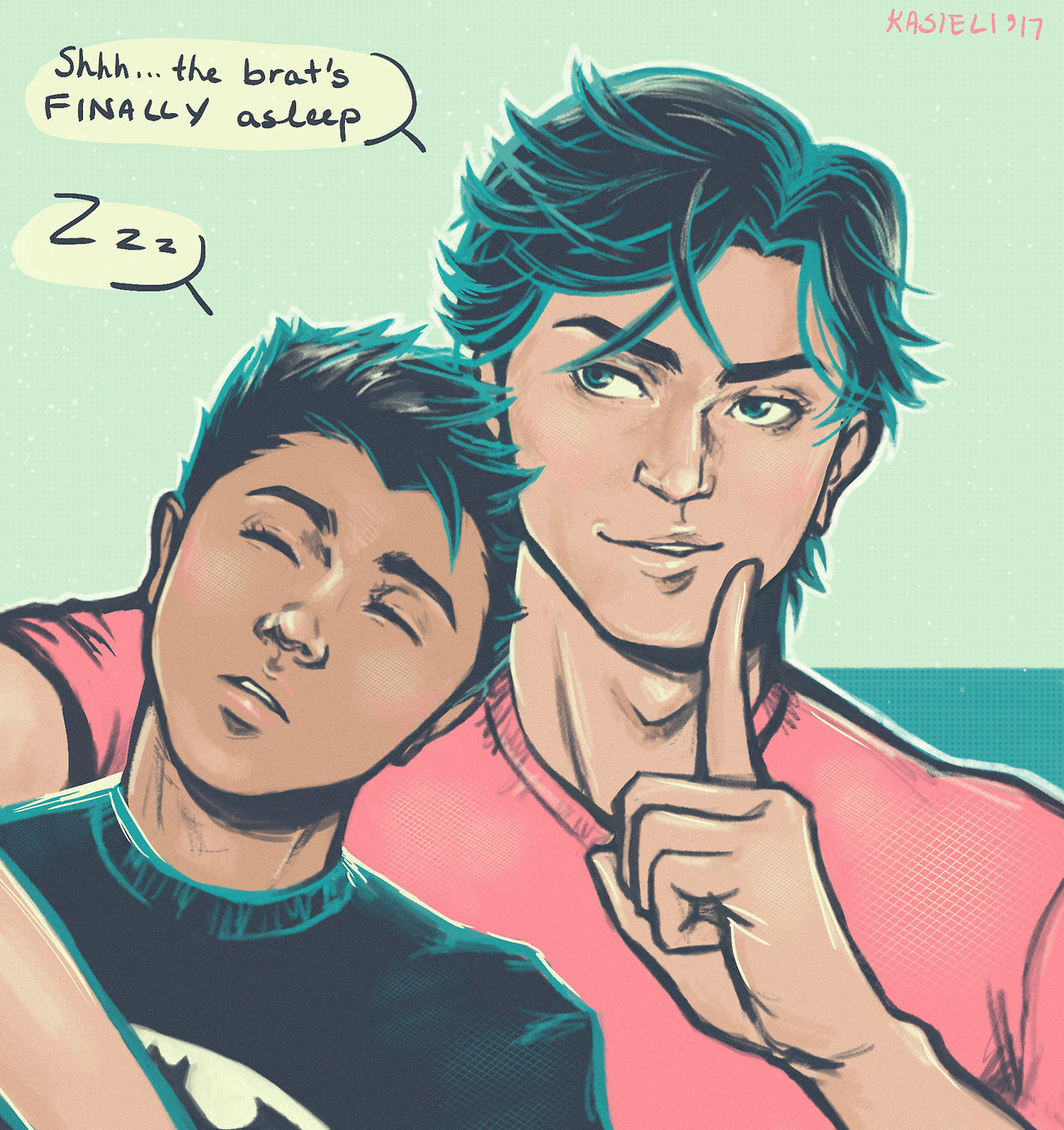 HEY, IT'S CASS! — Ok but big bro Dick and bratty lil bro Dami are so...