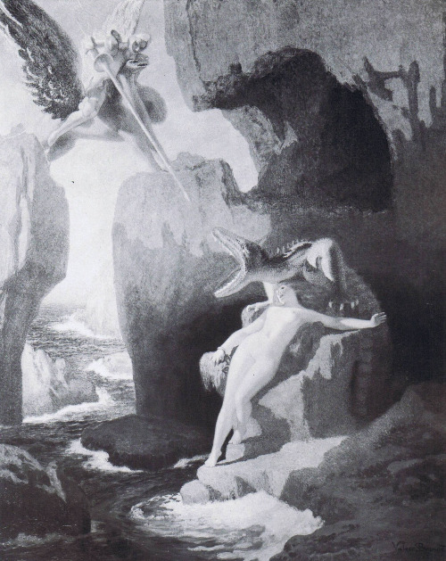 qveer:carrionlust:Valère Bernard (1860-1936)H O L Y   F V C K .