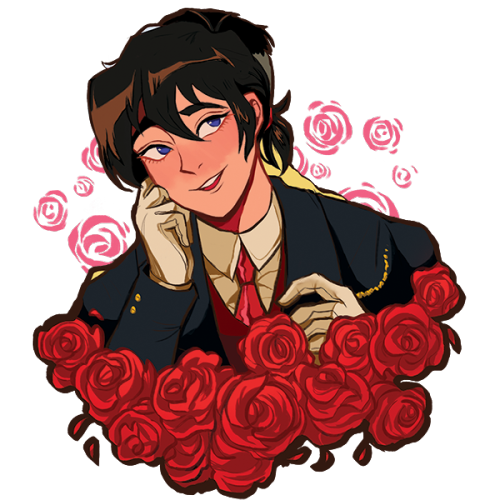 snotprince: Transparent Keith and Shiro in suits! Available in my store: snotprince.tictail.com 