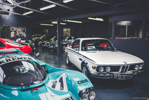 Hexagon Modern Classics. Photography by Amy Shore for Petrolicious. (via This Garage Aids Londoners 