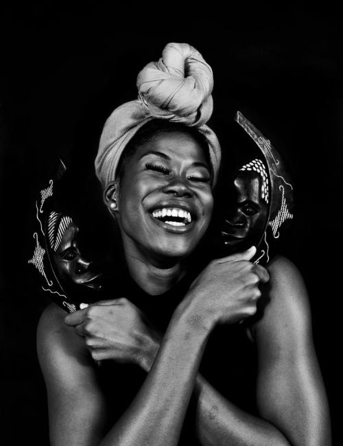darksilenceinsuburbia:  Marta Azevedo: Black Faces