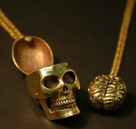 Porn photo sixpenceee:  Creepy/Morbid/Amazing Jewelry