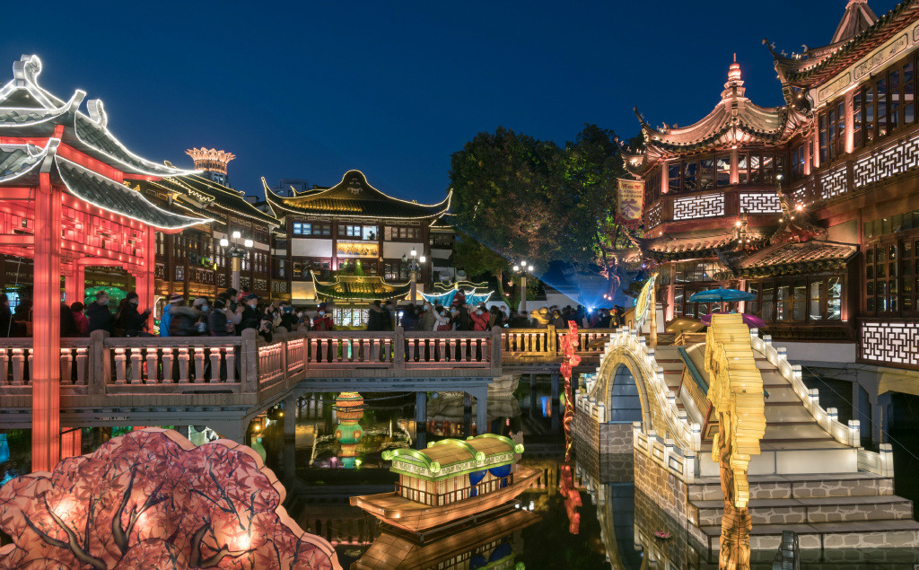 yuyuan豫园, shanghai, lantern festival by 听雨亲风happy lantern festival ...