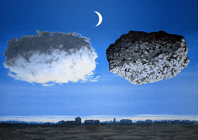 pikeys:  René Magritte - Selected Works (1928-1966) 1) Les valeurs personelles