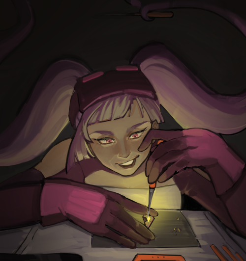 Entrapta In Her Happy Place