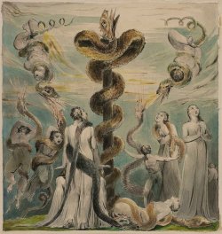 oursoulsaredamned:  William Blake. Moses