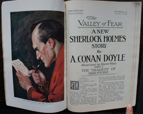 Just sold this copy of the September 1914 edition of The Strand magazine on eBay for a pretty penny.