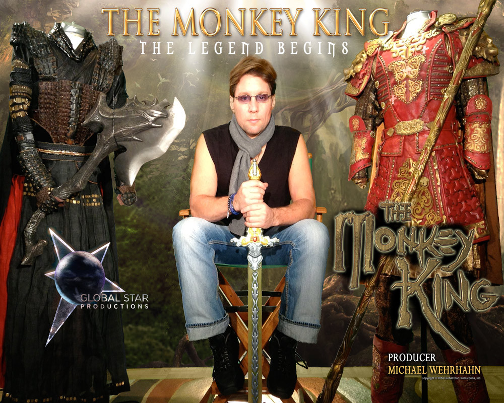 Producer “Michael Wehrhahn” www.TheMonkeyKing.ComProduced By Global Star ProductionsProducers Michael Wehrhahn , Robert Harris, Kiefer LuiITUNEShttps://itunes.apple.com/us/movie/monkey-king-havoc-in-heavens/id1071316772AMAZONhttp://www.amazon.com/gp/product/B01B70SJBI/ref=atv_feed/Google Playhttps://play.google.com/store/movies/details/The_Monkey_King_Havoc_in_Heaven_s_Palace?id=Vz9zN9Qgb-M&hl=en&pageId=116404211032524193911The Official Monkey King Websitewww.TheMonkeyKing.com