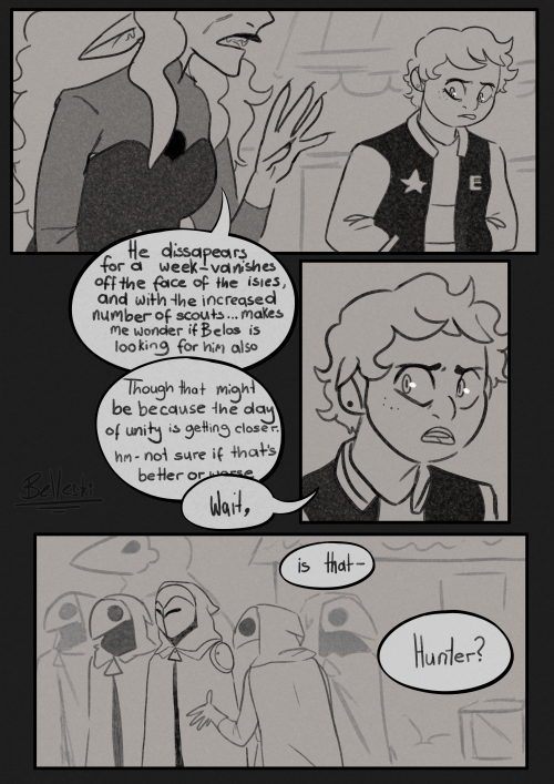 belleski: out with the old,,,a quick comic based on last weeks episode and wether belos is going to 