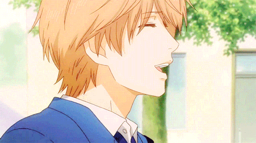 kawaii-ne:Girls, this is how he looks when he laughs ~~~Puellae, hoc est quomodo is ridens videatur