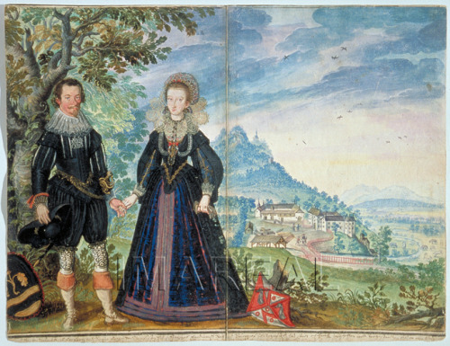 Portraits of members of the Khevenhüller family painted in the 1620s;Franz Christoph Khevenhüller (1